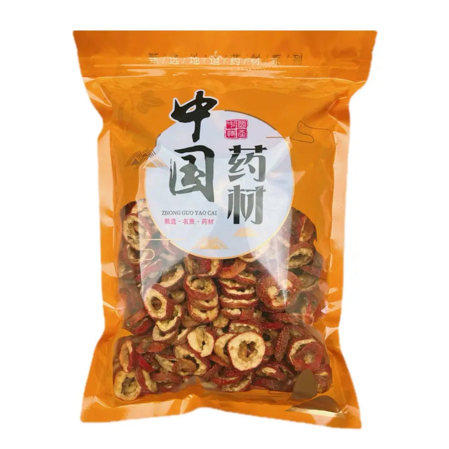 新鲜去核无籽精选山楂片16oz纯天然中药材空心圈山楂肉干货泡茶煲汤开胃消食、活血化瘀、降脂降压 亚洲商行11