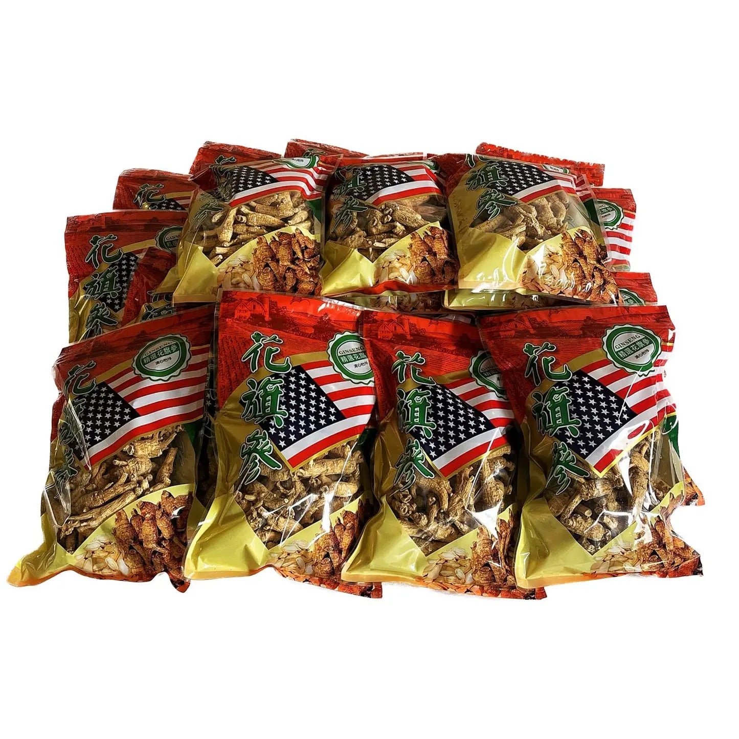 美国威斯康星州精选花旗参16oz大号原枝参 亚洲商店11