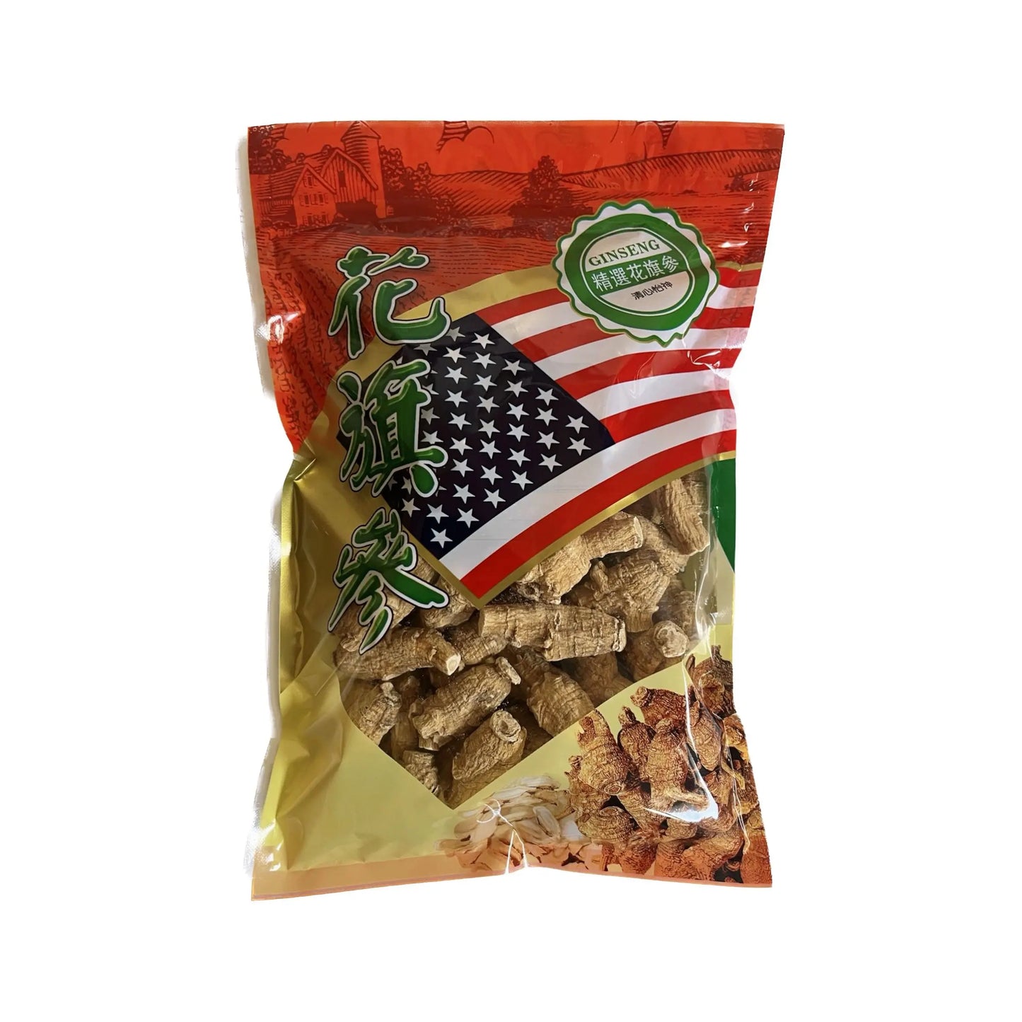 美国威斯康星州精选花旗参16oz大号圆粒 asianstore11