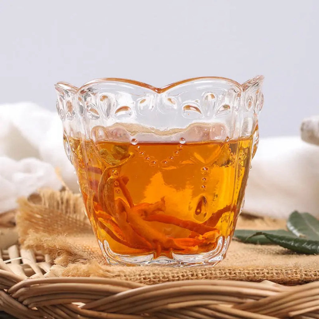 西藏那曲金虫草8oz虫草花色泽金黄绝无任何添加具有抗氧化、保肝脏、调节血糖 亚洲商店11