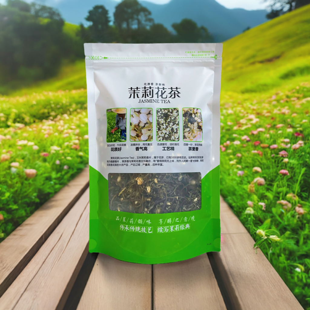 茉莉花茶227克装特级苿莉香片 茉莉花茶