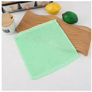 油利除洗碗巾26*26cm纯天然木纤维洗碗小抹布厨房多用途家用清洁擦桌子厚百洁布 油利除