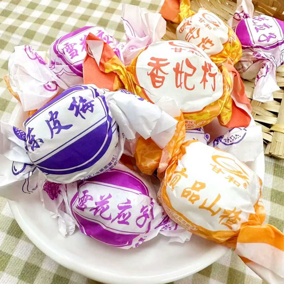 香港味雪花应子16oz广东新会特产甘和老字号凉果蜜饯 asianstore11