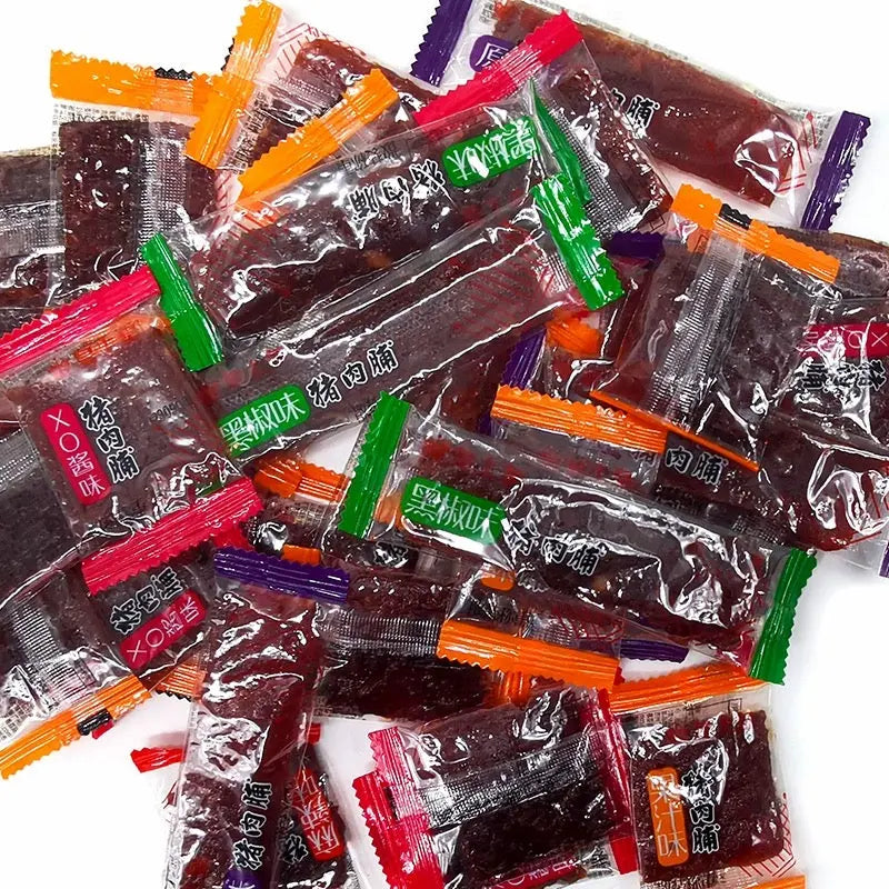 皇上皇什锦猪肉脯干500g混合口味小朋友不吃肉的最佳选择广东特产百年经典传承品牌 皇上皇