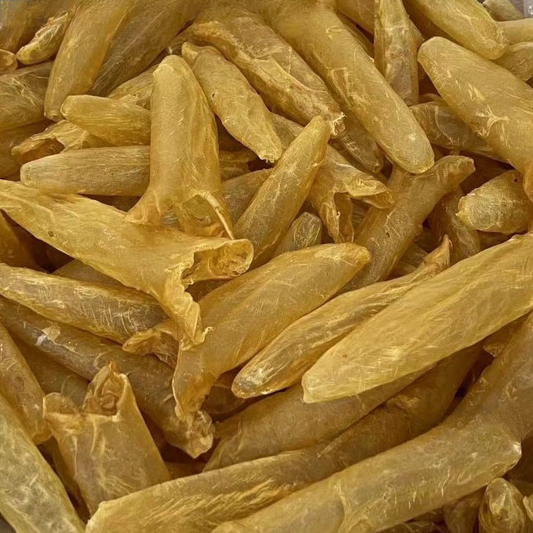 南美深海黄花胶60头(黄花筒、鱼胶)海味干货