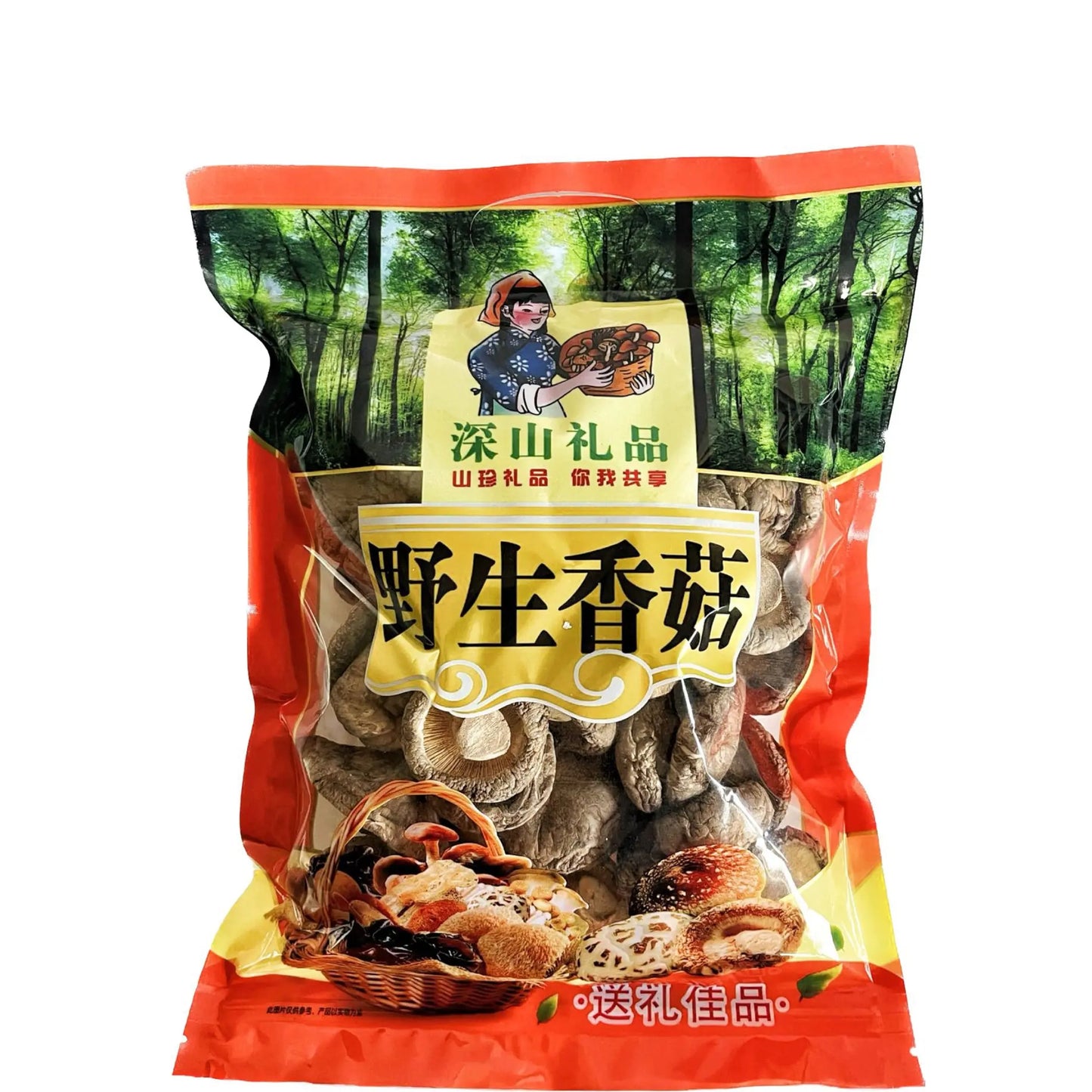 优质特级大香菇干货肉厚泡发率高又名冬茹厚菇8oz 亚洲商店11