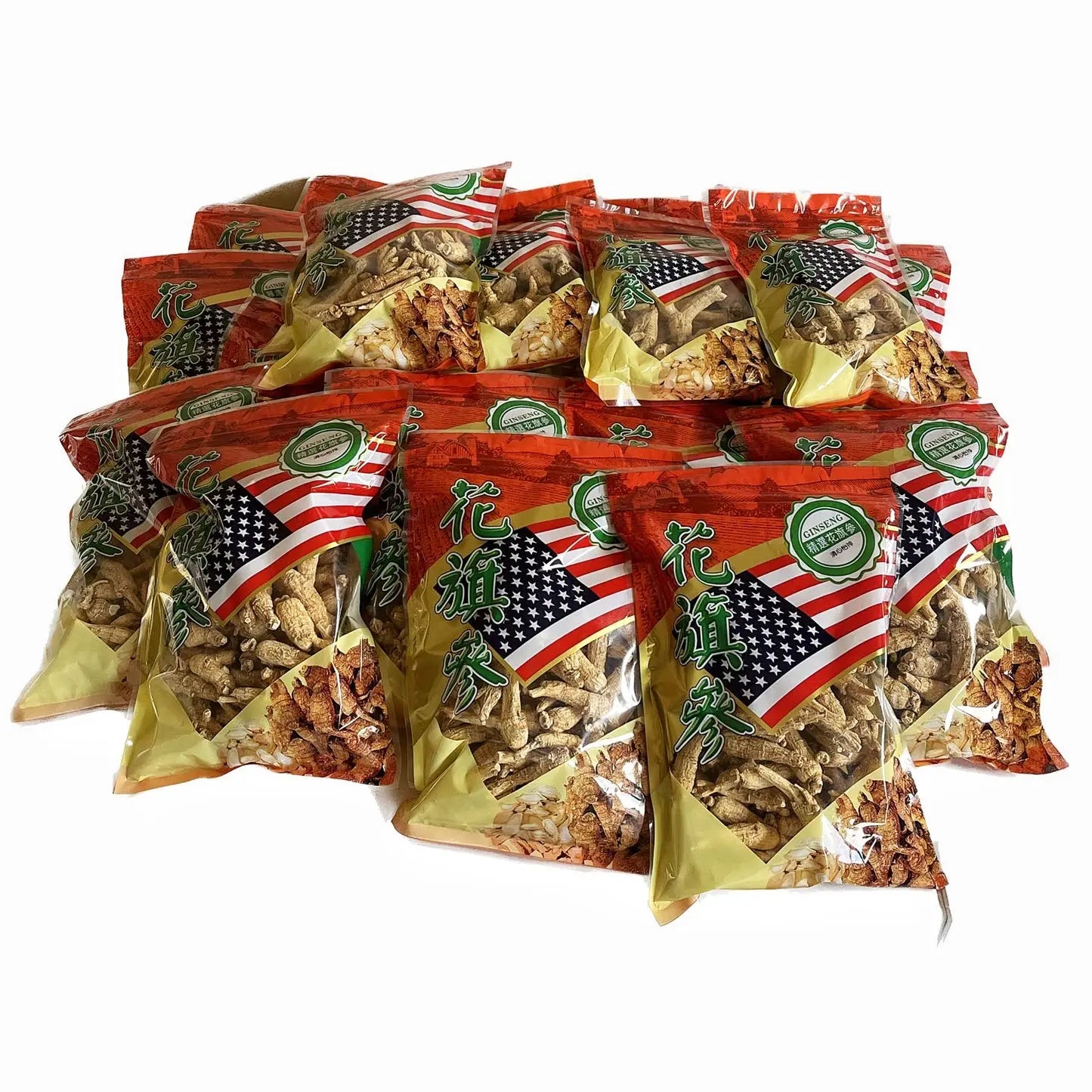 美国威斯康星州精选花旗参8oz中号原枝参 亚洲商店11