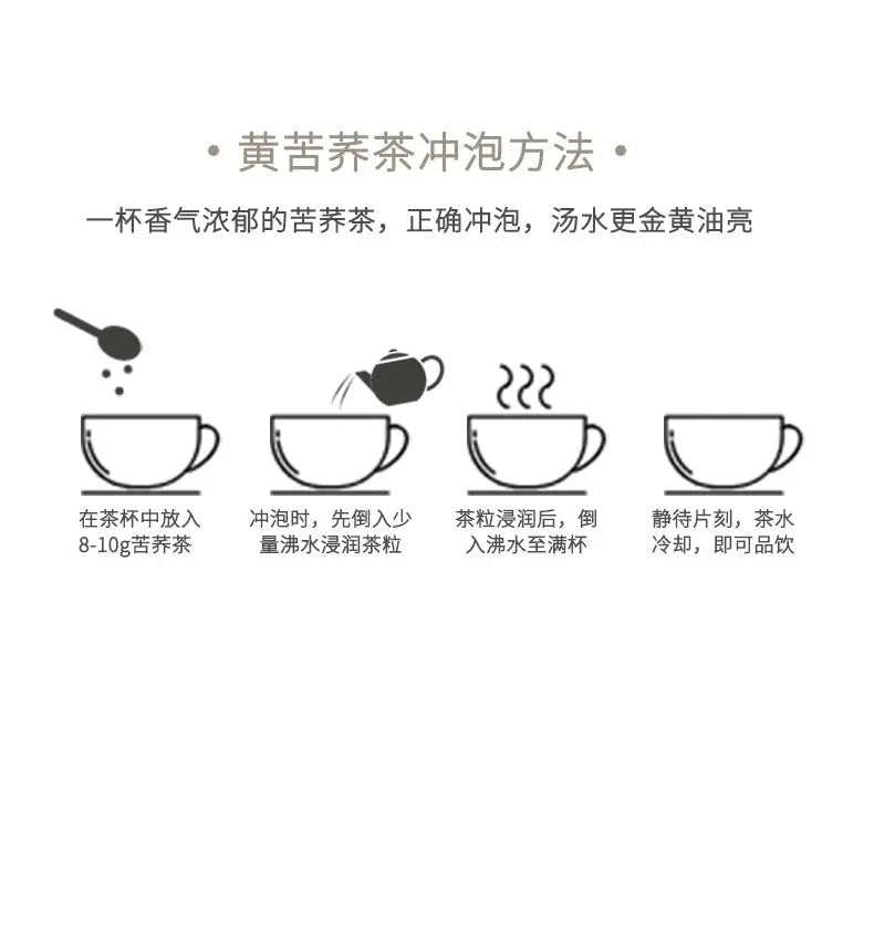 中药材大凉山黄苦荞麦茶8oz精选全胚芽具清肠通便、清热、保护心血管 亚洲商店11