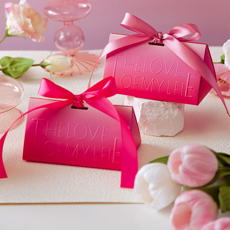 【中西式婚庆】渐变色高级感结婚喜糖糖果礼盒19个