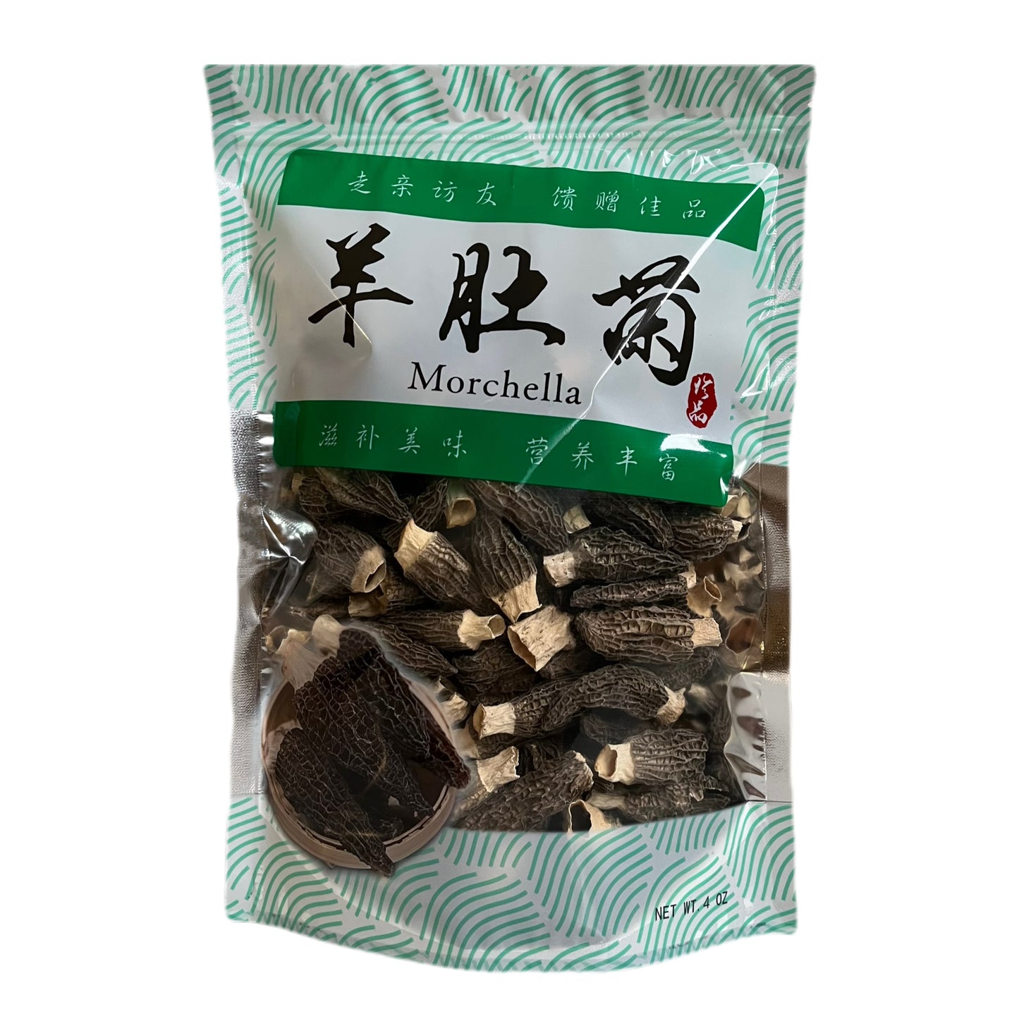 云南特级羊肚菌4oz原产地香格里拉头莊羊肚菌 润肠通便、提高机体新陈代谢 asianstore11