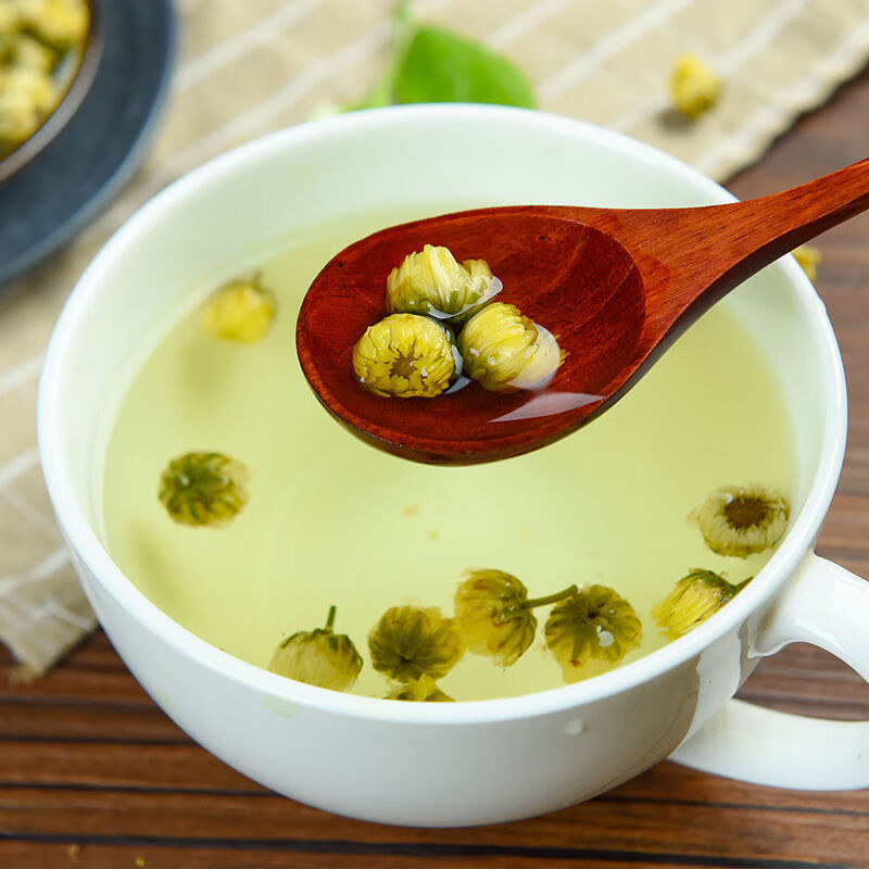 5A桐乡头采胎菊王8oz杭白菊具润喉生津、清肝明目、清热解毒、疏风散热 亚洲商行11