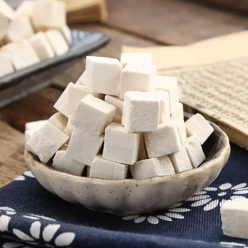 云南原色无熏白茯苓丁16oz利水防感冒、健脾祛湿、宁心安神 亚洲商店11