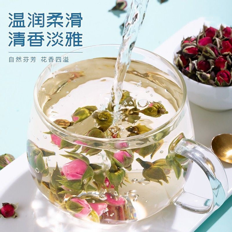 特等精选 天然金边玫瑰花蕾茶4oz 美容养颜袪斑、活血调经、解郁安神 亚洲商店11