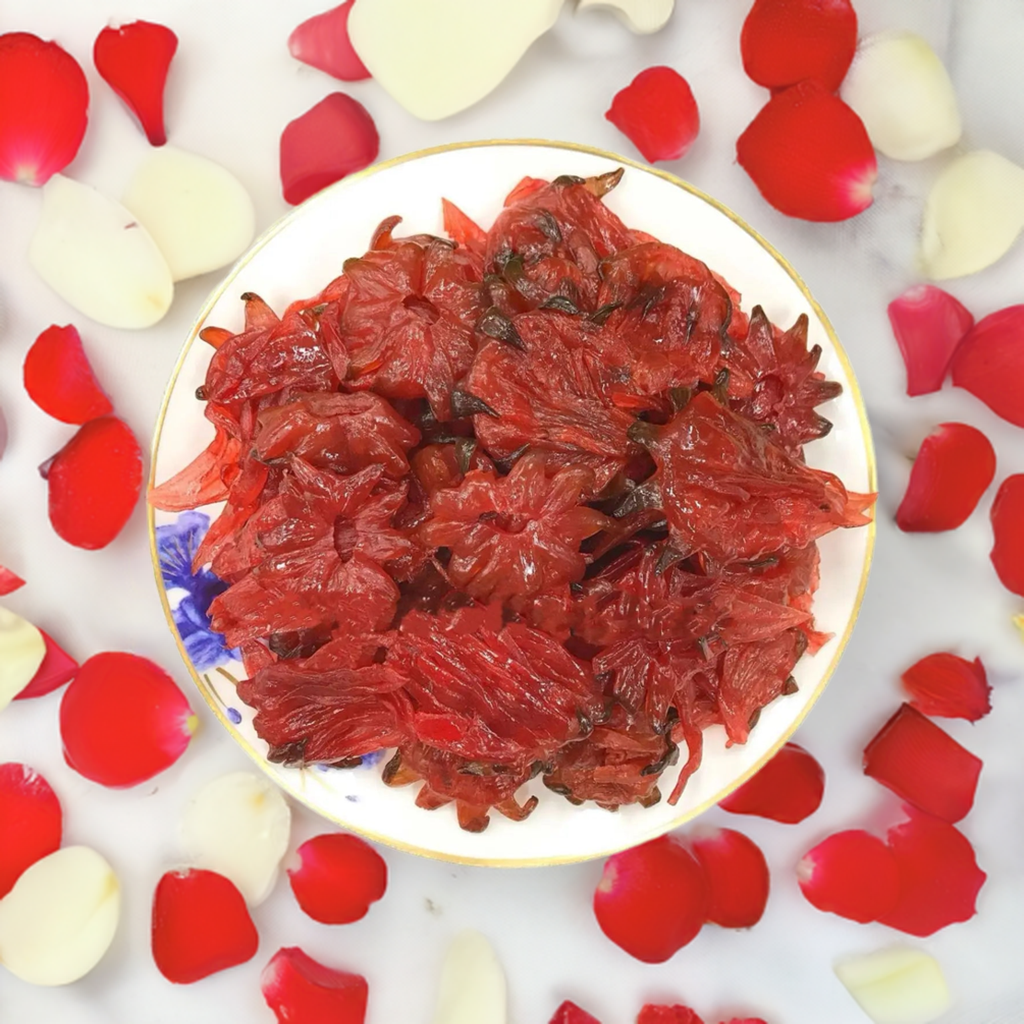 洛神花8oz女神花红桃K 玫瑰茄果脯蜜饯休闲零食 優之良味