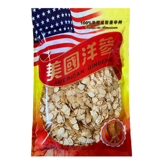 精选美国花旗参片8oz中大圆片 asianstore11