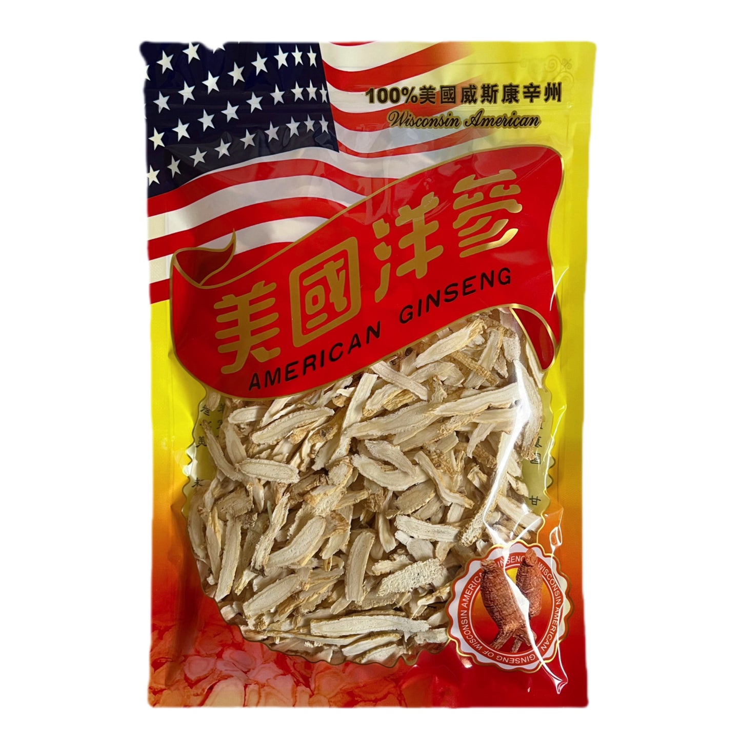 美国精选花旗参片16oz中小长片 asianstore11