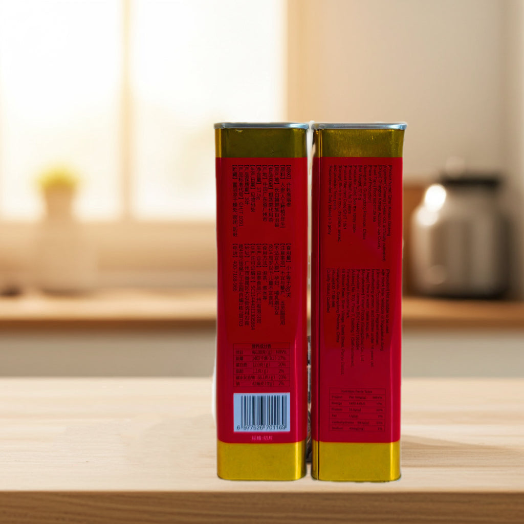 天字号齐韩高丽参37.5g（切参）大补元气 温补脾肾