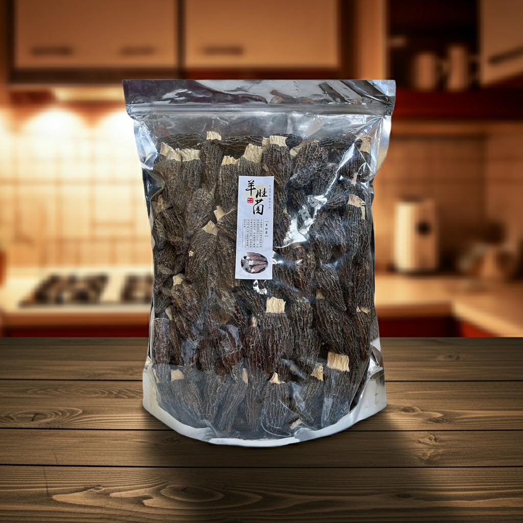 云南原产 特级羊肚菌16oz头莊具提高免疫力与机体新陈代谢 亚洲商店11