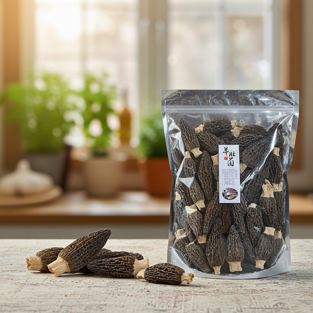云南原产 特级羊肚菌16oz头莊具提高免疫力与机体新陈代谢 亚洲商店11