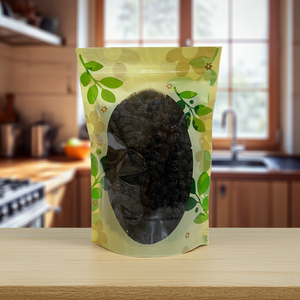 【新疆吐鲁番】特产天然桑葚干250g 黑桑椹泡水美容养颜、促进消化、润肠通便、滋阴养血、补肝益肾等 本草觅