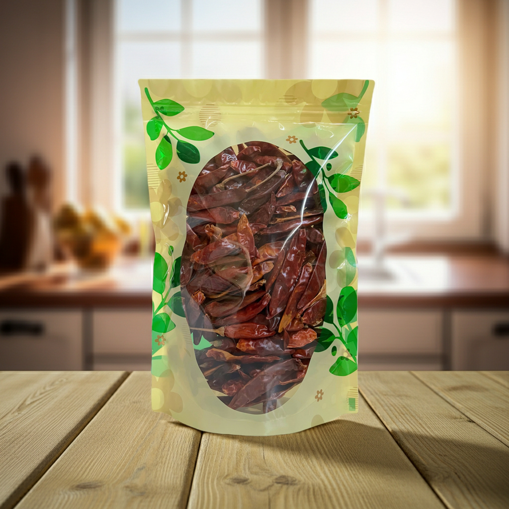 中国河南特香三撄椒（朝天椒）红干辣椒 亚洲商店11