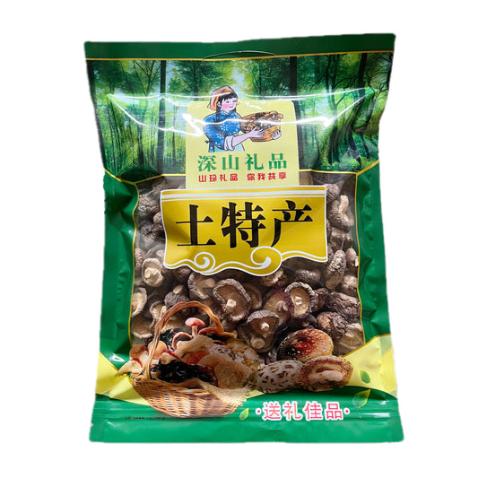河南西峡特产 金钱小香菇16oz干货肉厚 亚洲商店11
