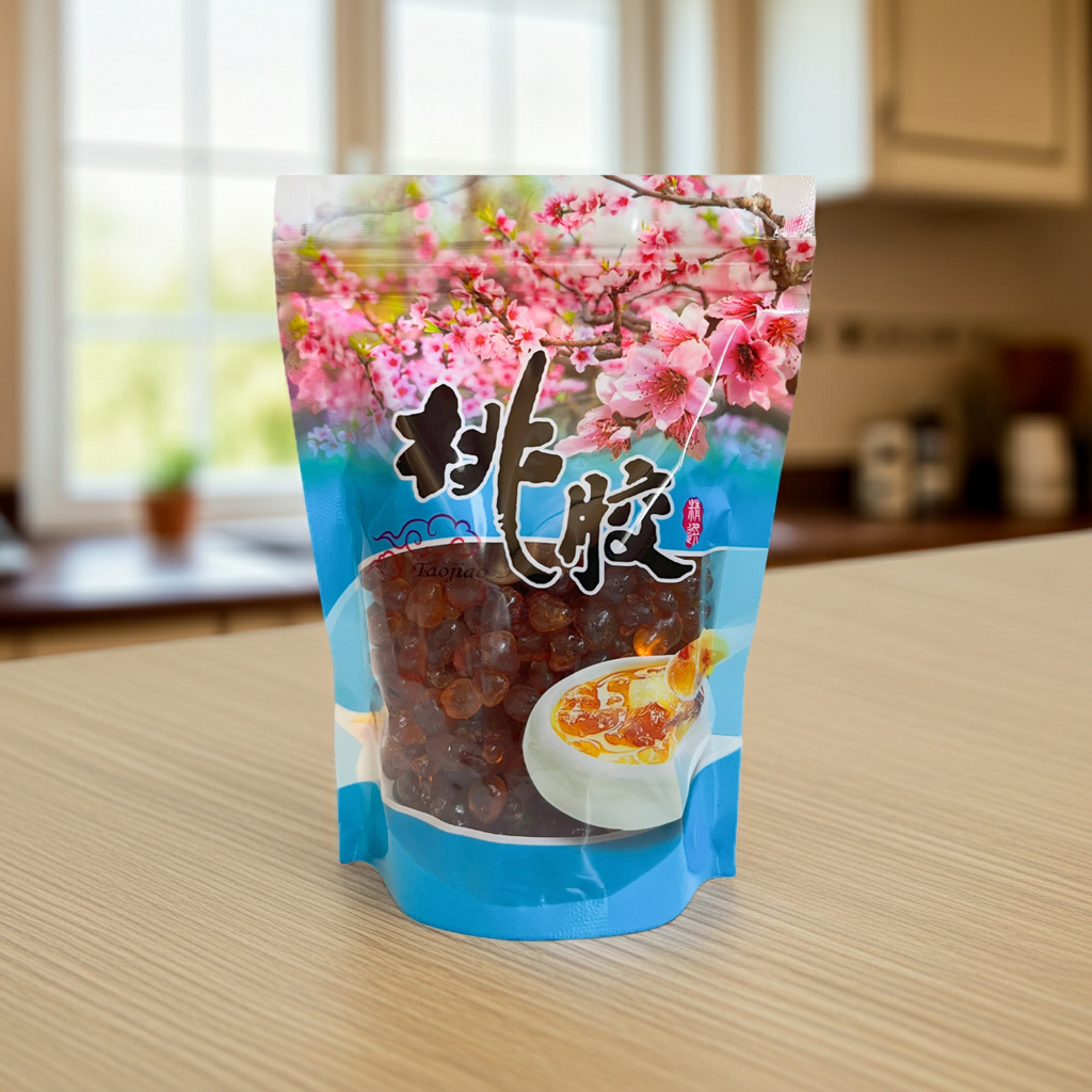 云南纯天然珍珠桃胶8oz精选水洗无杂质  补充营养、美容养颜、补脑益智 亚洲商店11