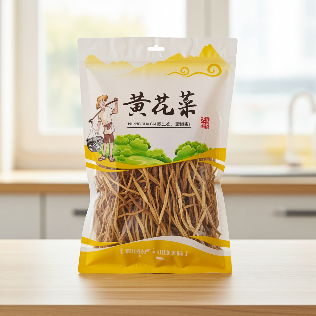 庆阳特产 农家新采摘黄花菜8oz健脑抗衰老、清热解毒