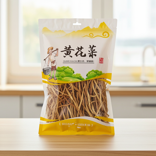 庆阳特产 农家新采摘黄花菜8oz健脑抗衰老、清热解毒