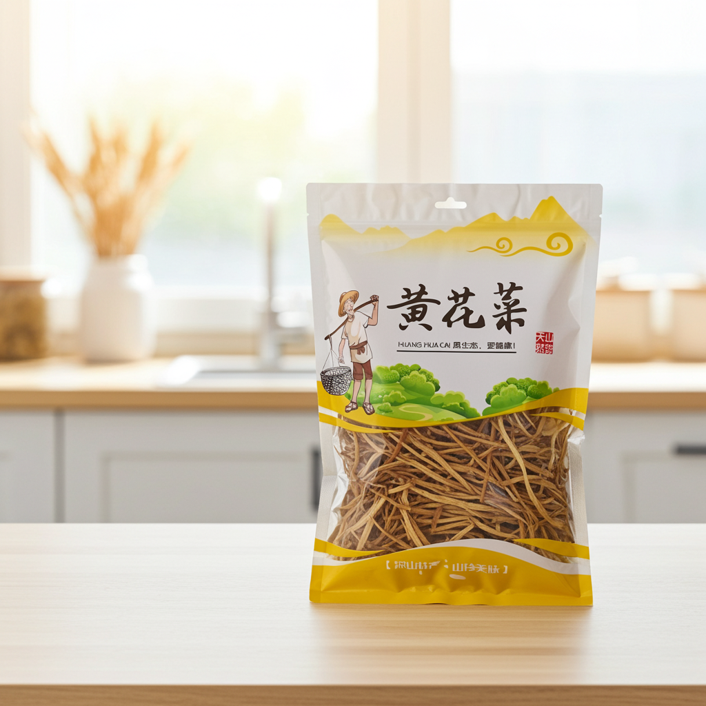 庆阳特产 农家新采摘黄花菜8oz健脑抗衰老、清热解毒