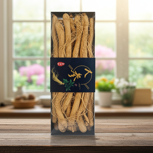 东北特产 长白山生晒人参8oz盒30支 泡茶泡酒煲汤延年益寿、大补元气、改善心脏功能、健脾益肺 亚洲商店11