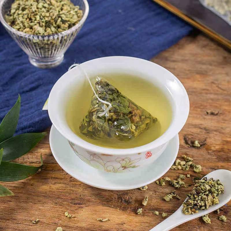 天然荷叶茶8oz/50泡独立三角茶包 减肥瘦身、清热解暑、生津止渴