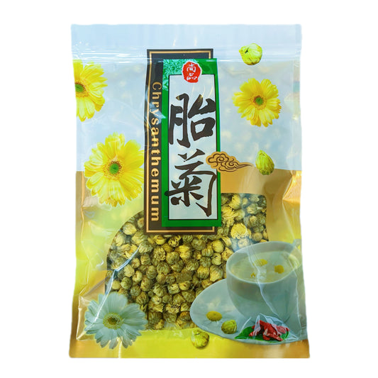 头采胎菊王6oz杭白菊具润喉生津、清肝明目、清热解毒、疏风散热