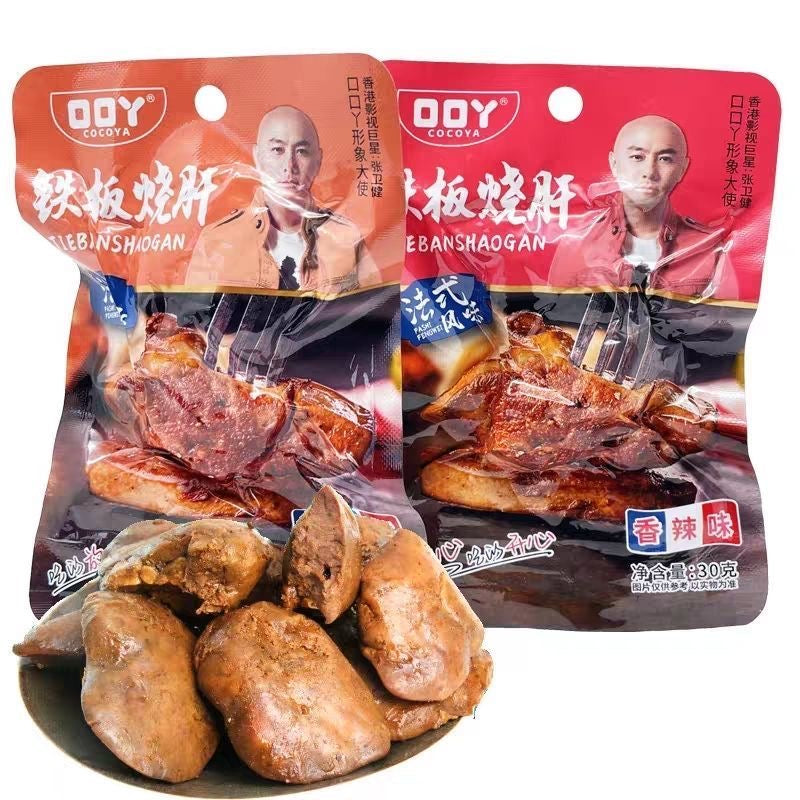 法式风味 铁板烧肝30g*10袋
