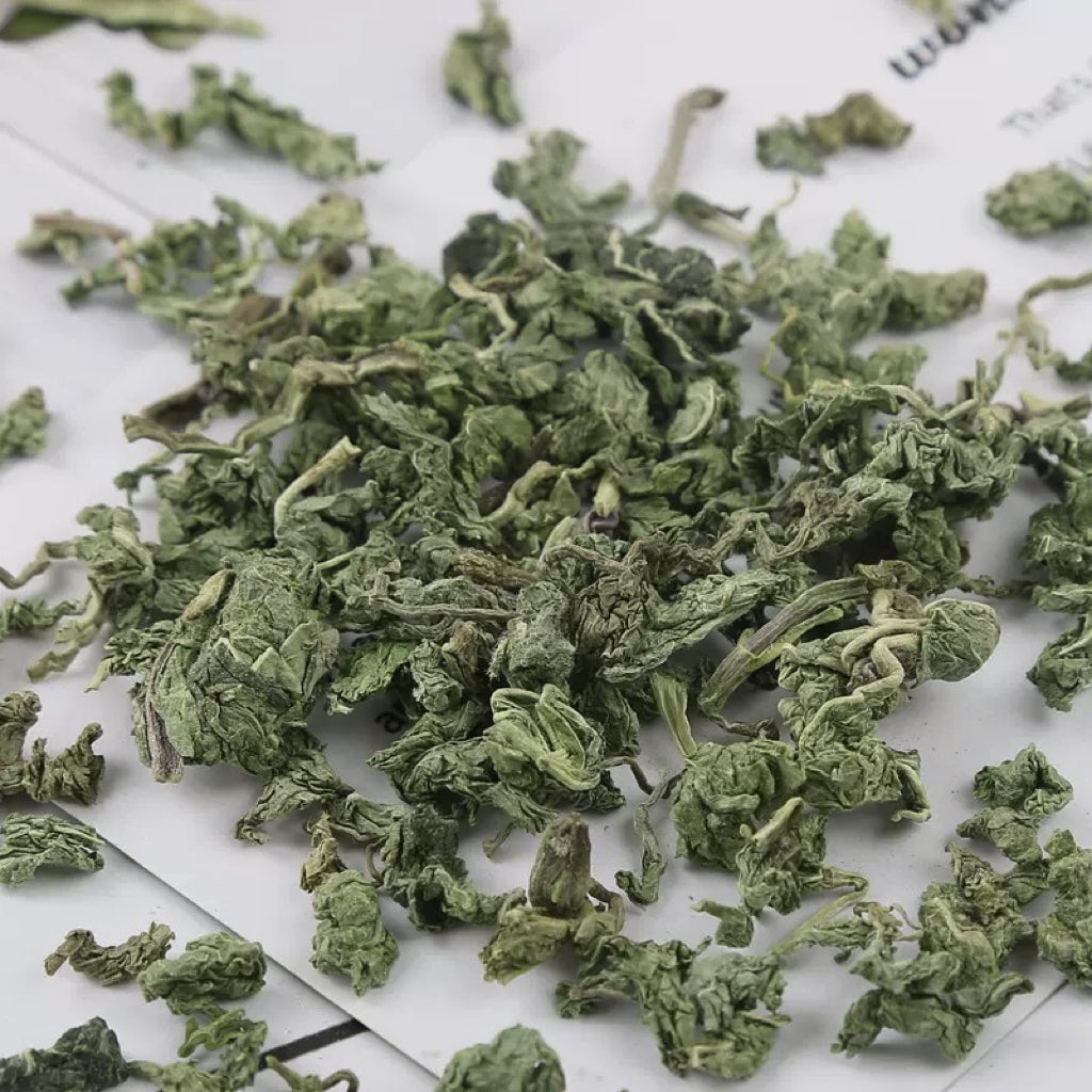 薄荷茶泡水可疏肝解鬱、提神醒腦、利咽止咳