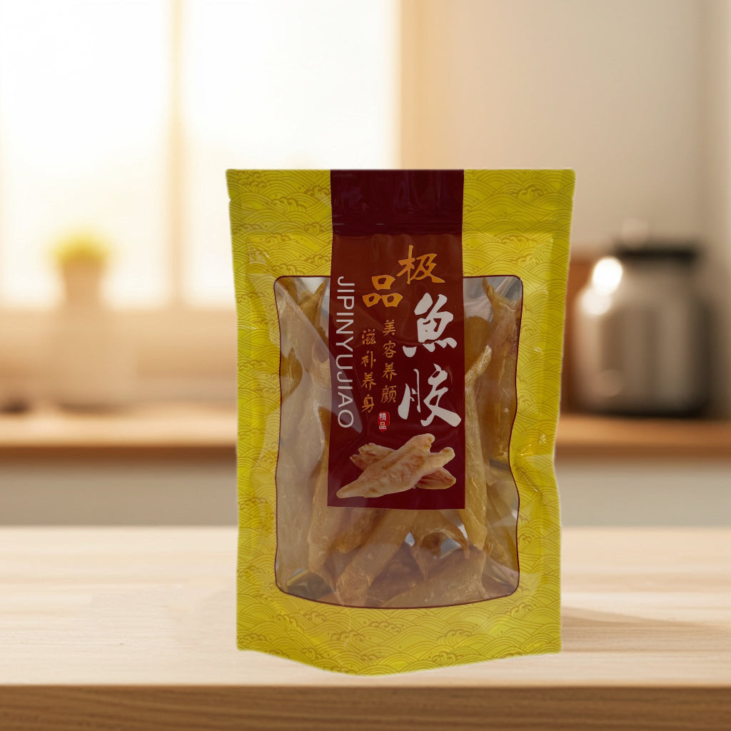 南美深海黄花胶90头（黄花筒、鱼胶） 海味干货 亚洲商店11