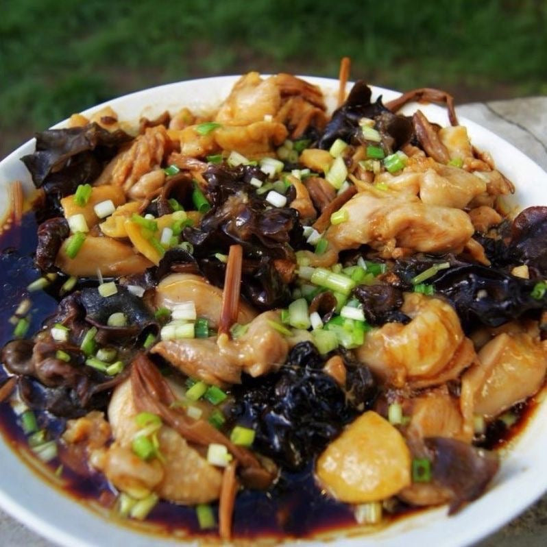五星绿色食品 贵龙牌精选东北黑木耳400g真空压缩20小盒入 电码防伪标识 贵龙牌