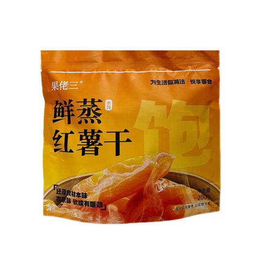 0添加鲜制红薯干200g 软糯香甜 内独立小包