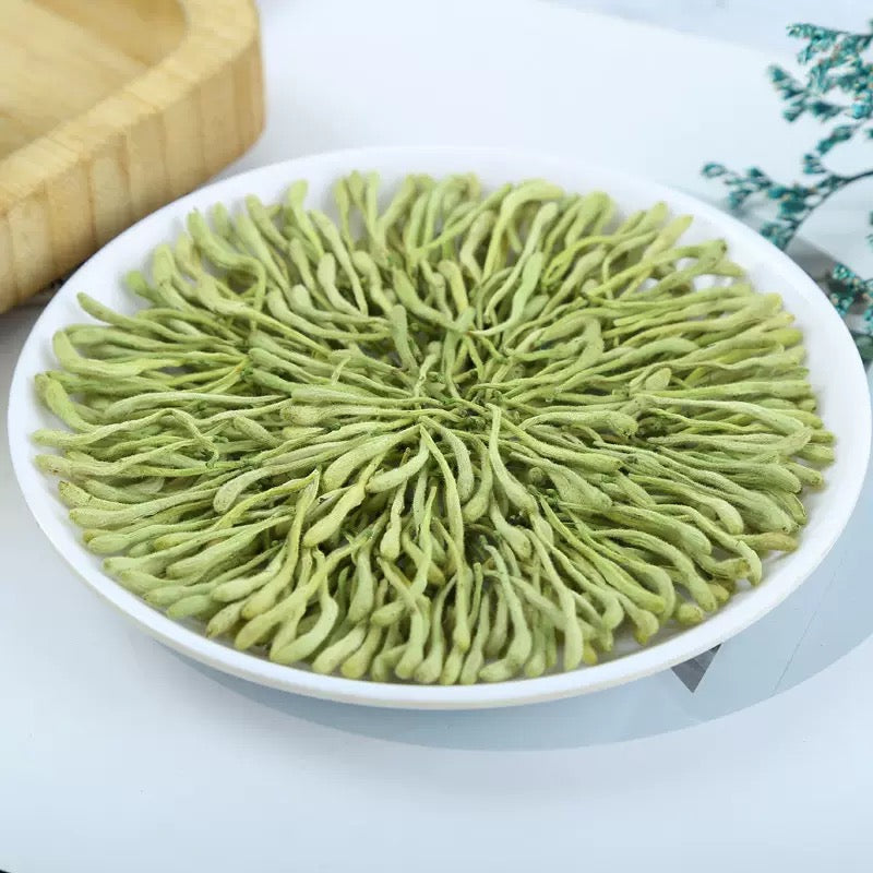 特级金银花8oz嫩芽带毛绒100%天然草本清肝脏毒降火茶 asianstore11