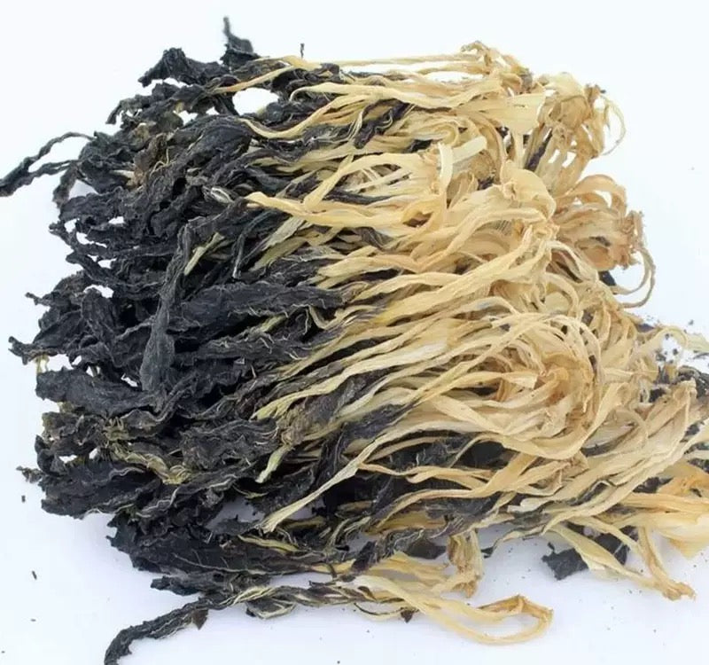 广东台山特产乡下人家自晒有机小白菜干16oz 亚洲商店11