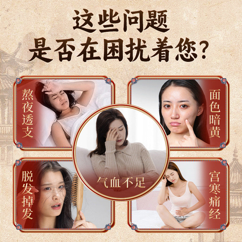 即食党参黄芪黑豆248g 古法九蒸九晒制 中醫食养滋补