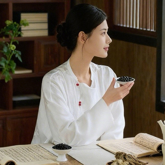 即食党参黄芪黑豆248g 古法九蒸九晒制 中醫食养滋补